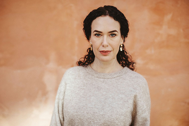Porträtt på Therese Bohman.