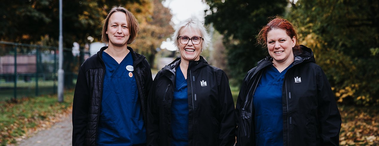 Malmös tre färskaste Silviasystrar – Liselotte Olsson, Magdalena Dahl och Dialekti Johansson.