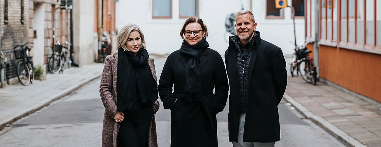 Samra Mehmedovic Al-dujaily, Tanja Markstål, och Mikael Pennanen jobbar tillsammans mot typ 2-diabetes.