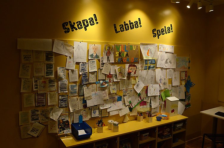 I vårt labb får du skapa hur mycket du vill.