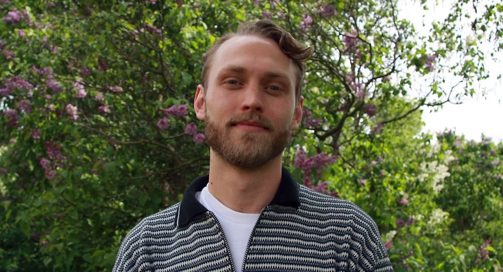Porträttfoto på Fabian.