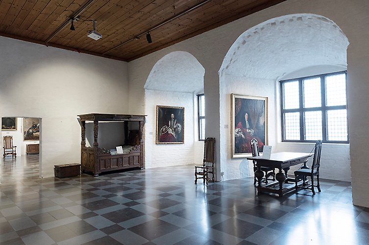 Malmöhus slott, interiör. 