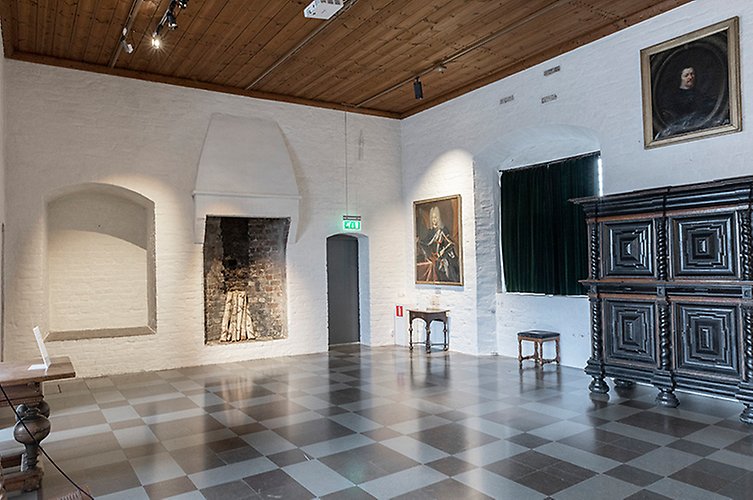 Malmöhus slott, interiör. 