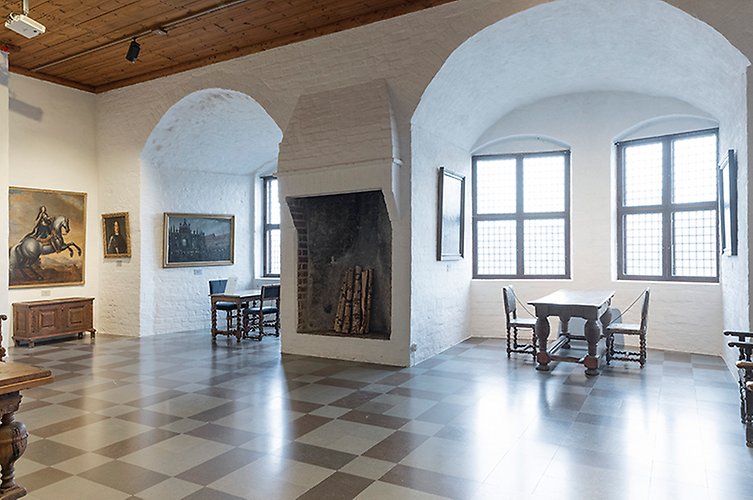 Malmöhus slott, interiör. 