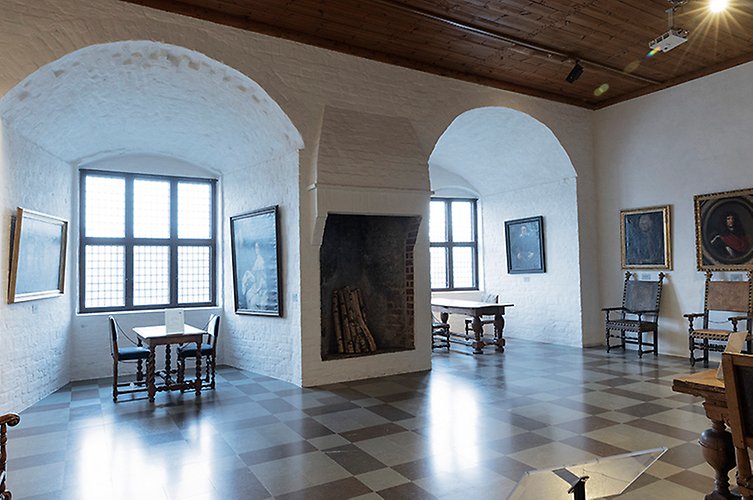 Malmöhus slott, interiör. 