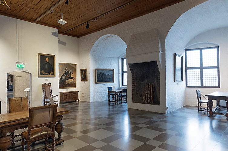 Malmöhus slott, interiör. 