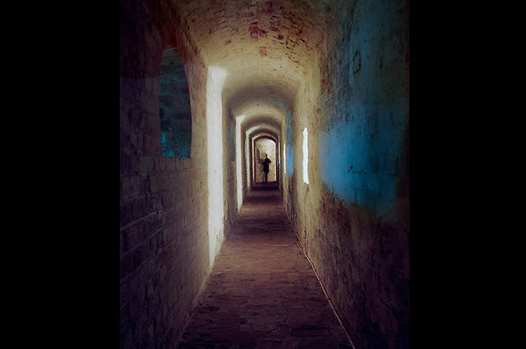 Fångtornet,
interiör. 