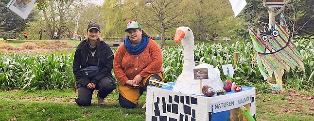 Onsdag 22 april, öppnar barnens konstutställning i Pildammsparken 
