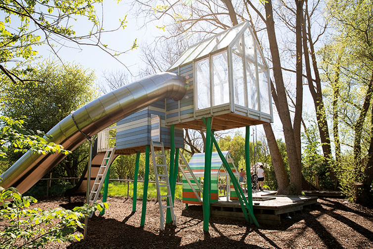 Trädgårdslekplatsen – Playground in Malmö