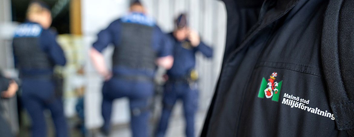 Under året har Malmö stad gjort gemensamma tillsynsinsatser med Polisen