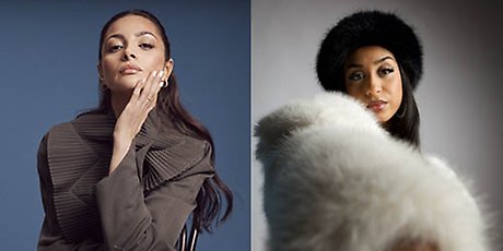 Porträtt på Elaf Ali och Tasha17k.